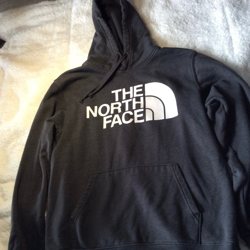 Grey North Face Hoodie